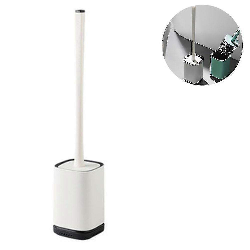 Silic Toilet Brush Set Bowl Brush Set Toilet Bristle Brush With Tpr Soft Bristle Compatible With Bath, , And