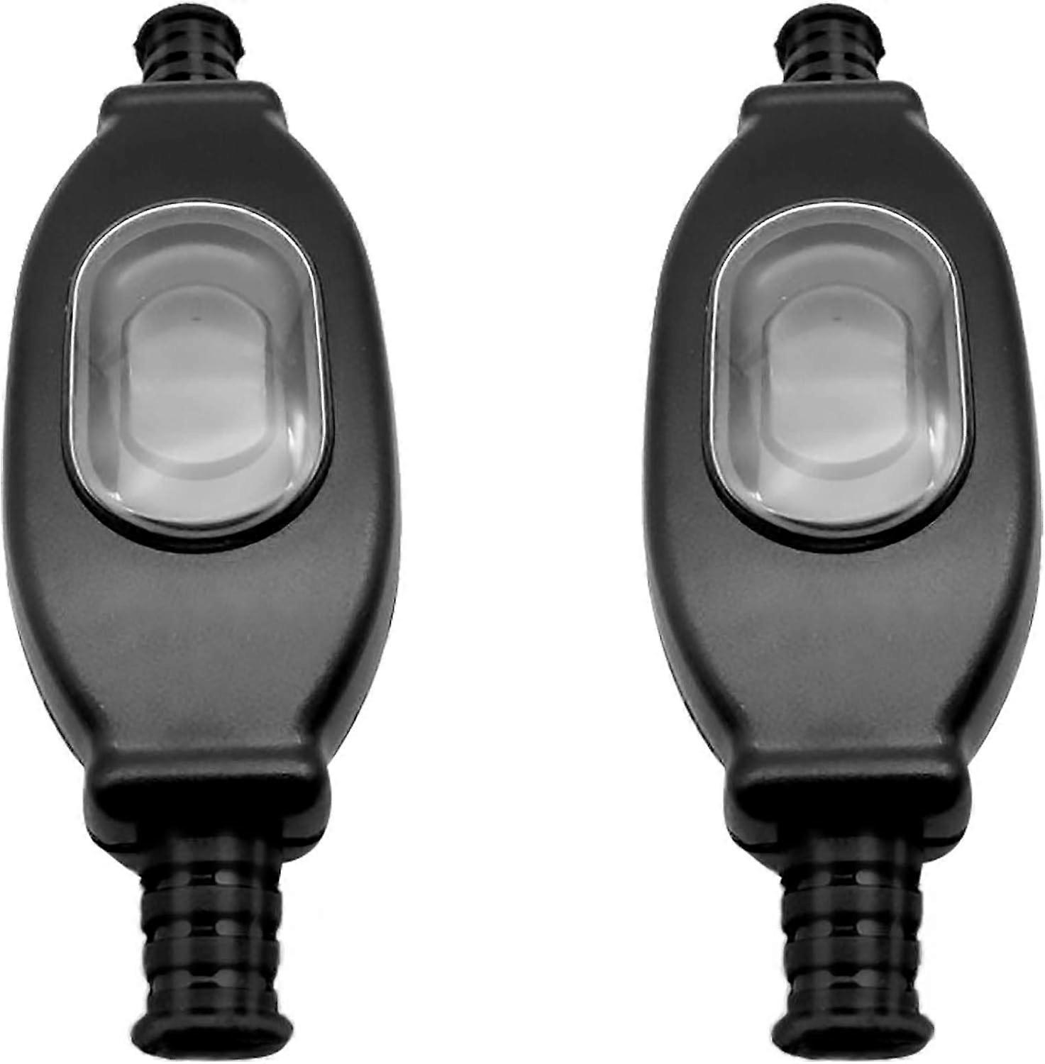 Line Cord Switch, 2 Pieces 250V Waterproof Cord Switch, Ip65 Certification Dustproof and Waterproof Cord Switch for Lamps Electrical Appliances Transf