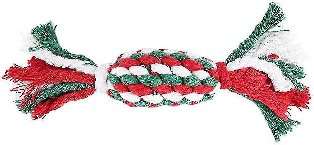 Colorful Teething Bite Holiday Aggressive Chews Dog Bite Toy, Candy, 4pcs