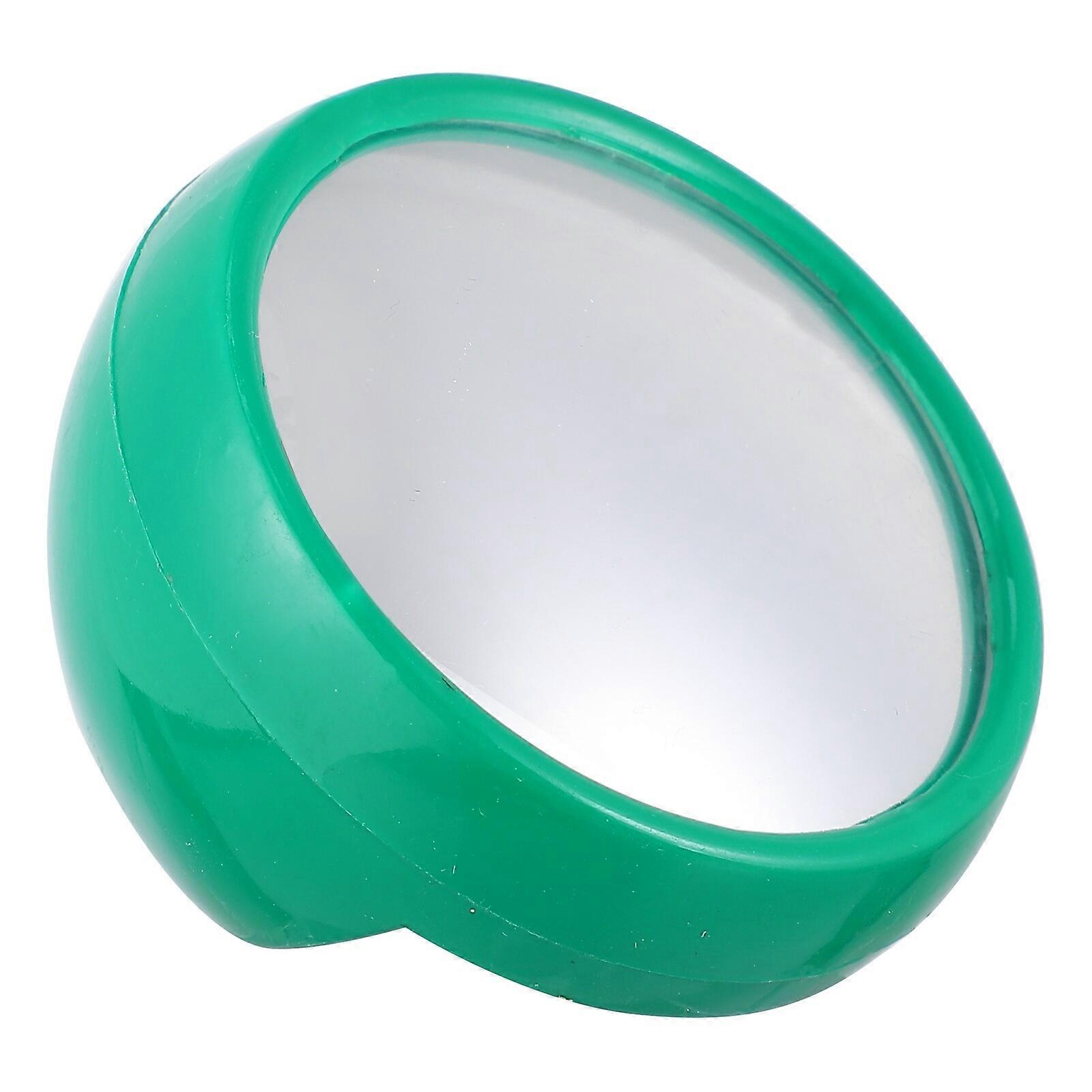 1pc Visual Field Magnifying Mirror Computer Rear-view Office Mirror Random Color