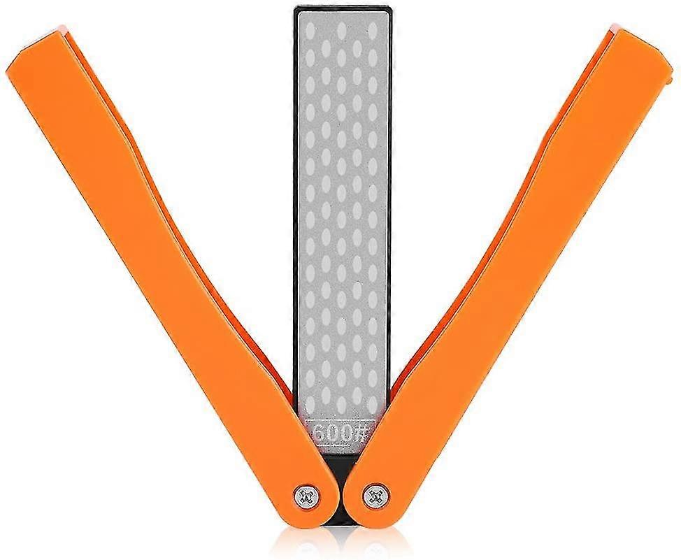 400/600 Grit Knife Sharpener, Folding Double-sided Diamond Sharpening Stone Tool