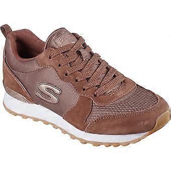 Skechers OG 85 Goldn Gurl Leather Women's Chocolate Trainers