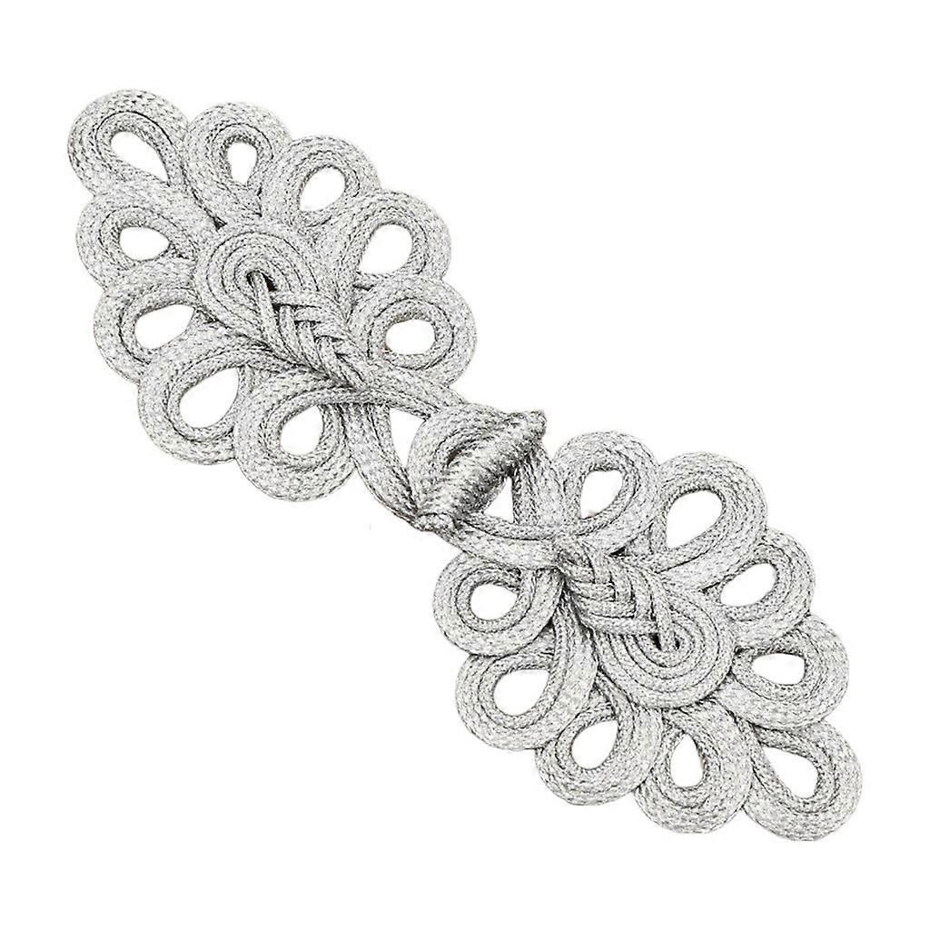 1 Pair Large Size Chinese Handmade Cheongsam Buttons Knot Fastener Closures DIY