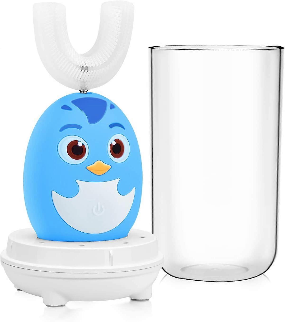 Kids Electric Toothbrush U Shape Silicone Smart Toothbrush