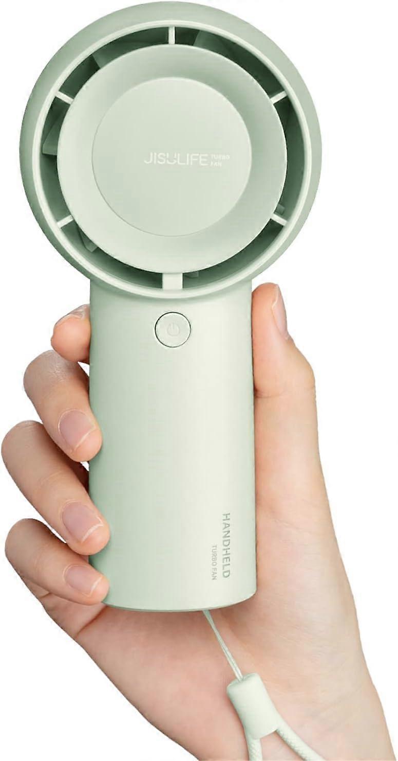 Ventola turbo portatile [tempo di raffreddamento massimo 16 ore] Mini ventilatore portatile portatile, ventola personale ricaricabile USB da 4000 mAh, piccola ventola tascabile a batteria con 5 Spee