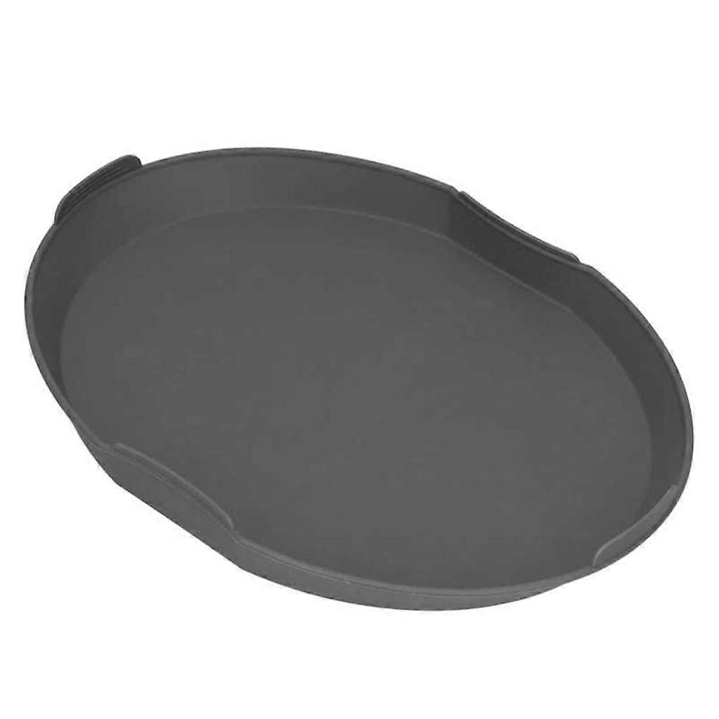 Baking Pan Reusable Silicone Pot Heat Resistant Steaming Plate for Kitchen