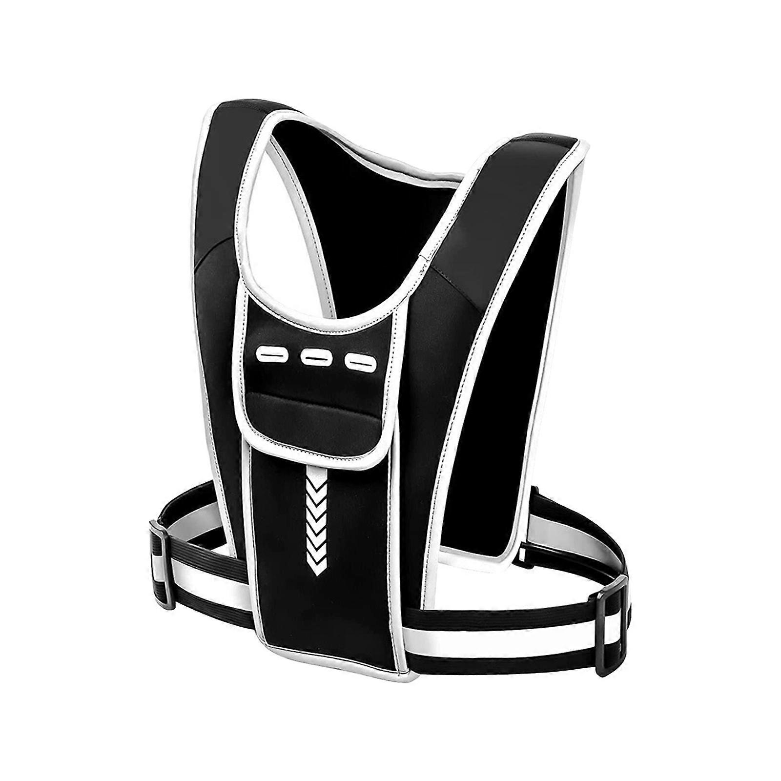 Running Vest, Reflective, Adjustable Waistband & Breathable Material With Extra Storage