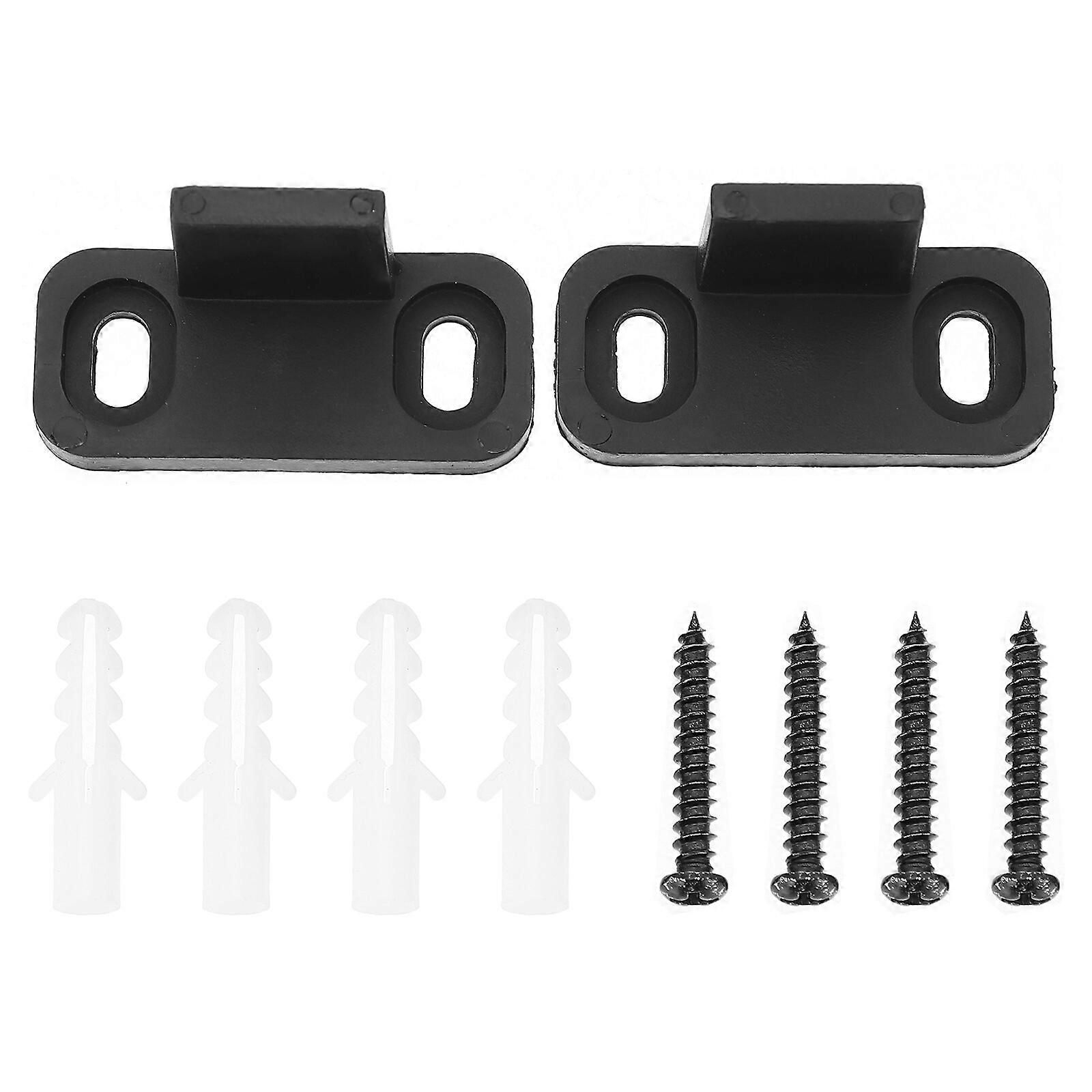 1 Set Barn Door Floor Mounted Bottom Track Guide Sliding Door Floor Guides