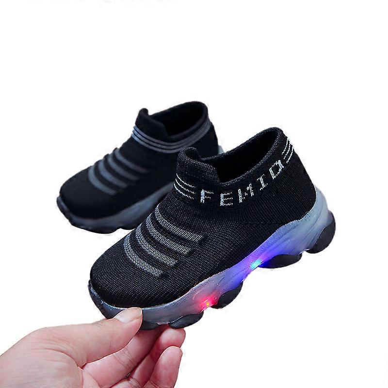 Toddler Kids Light Up Shoes Flashing Sneaker Athletic Running Shoe
