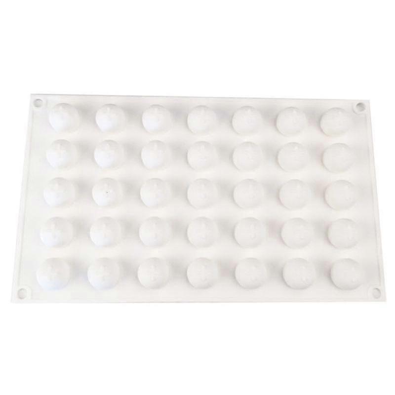 35 Cavity 3d Round Sphere Ball Silicone Mold Cake