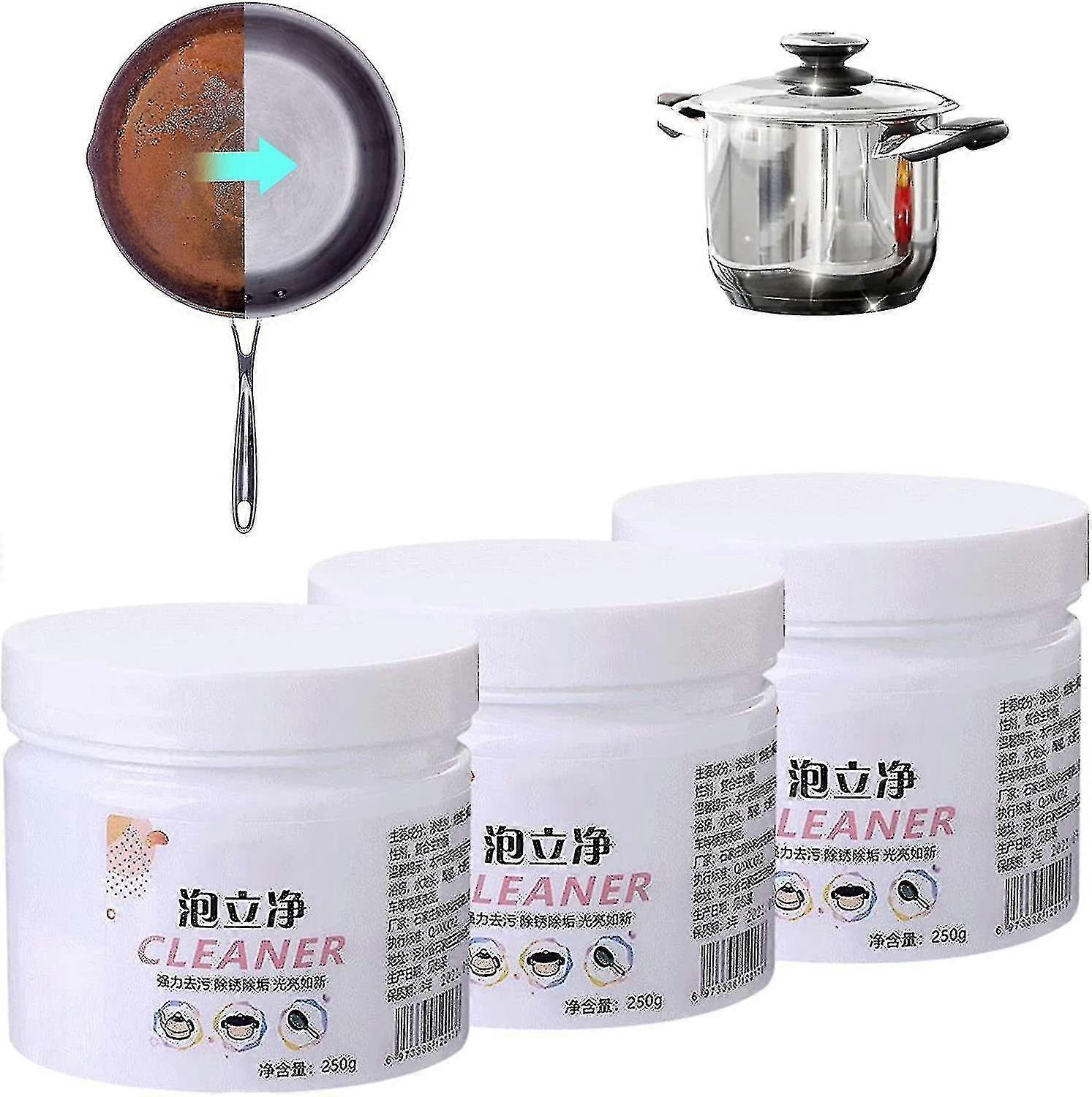Foam Rust Remover Kitchen All-purpose Cleaning Powder, Kitchen Instant Cleaning, Multi-purpose Foam Cleaner Rust Remover