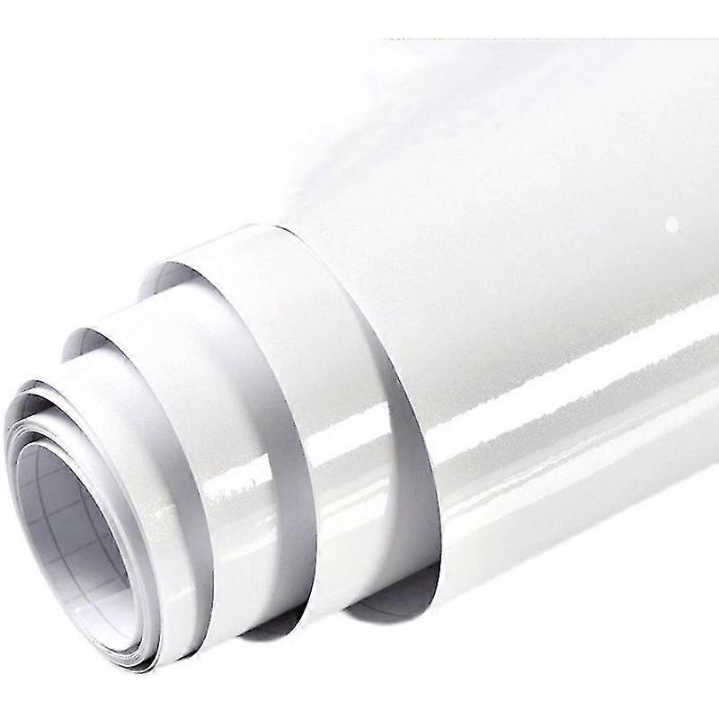 Vit blank möbeltejp 40x500cm möblerad