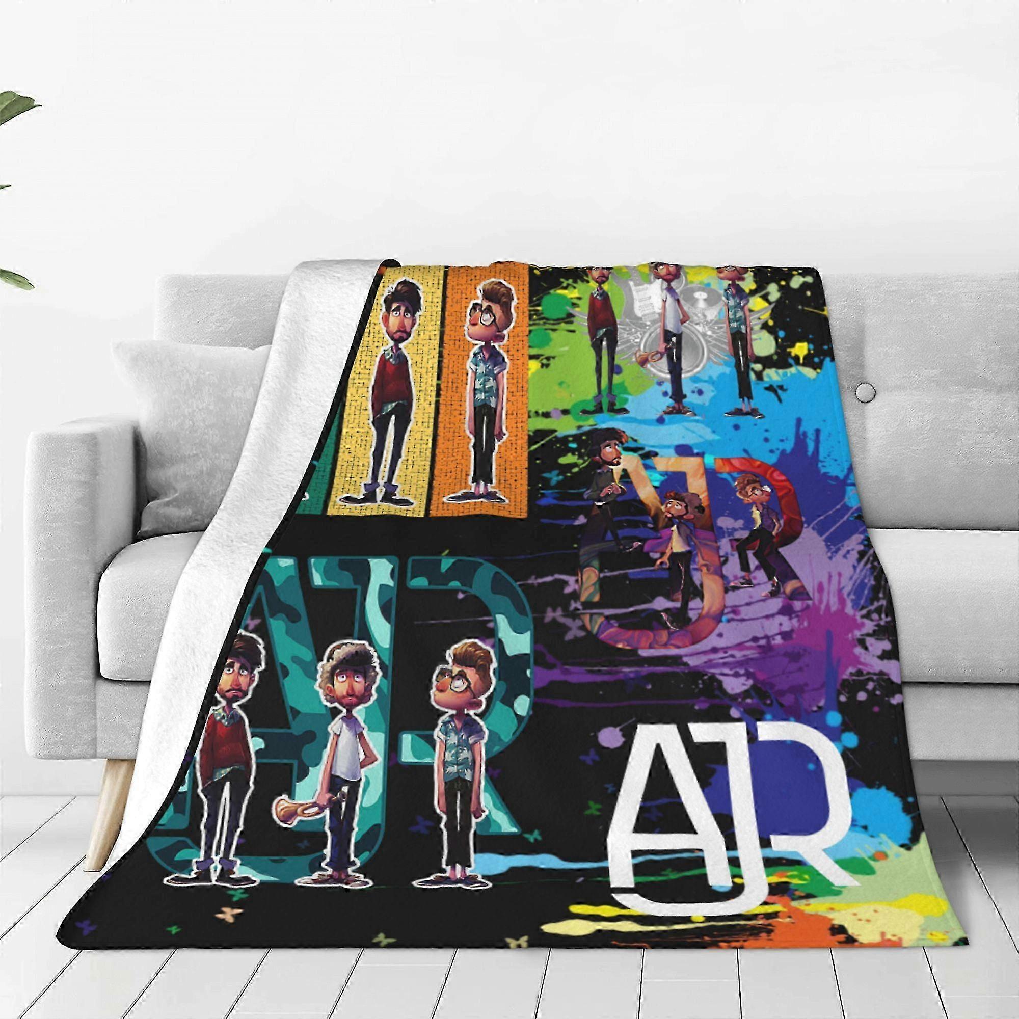 t2356 Filtband AJR filt kasta lätt mjuk luftkonditionering flanellfiltar för säng soffa soffa fest dekorationer filt bn2356