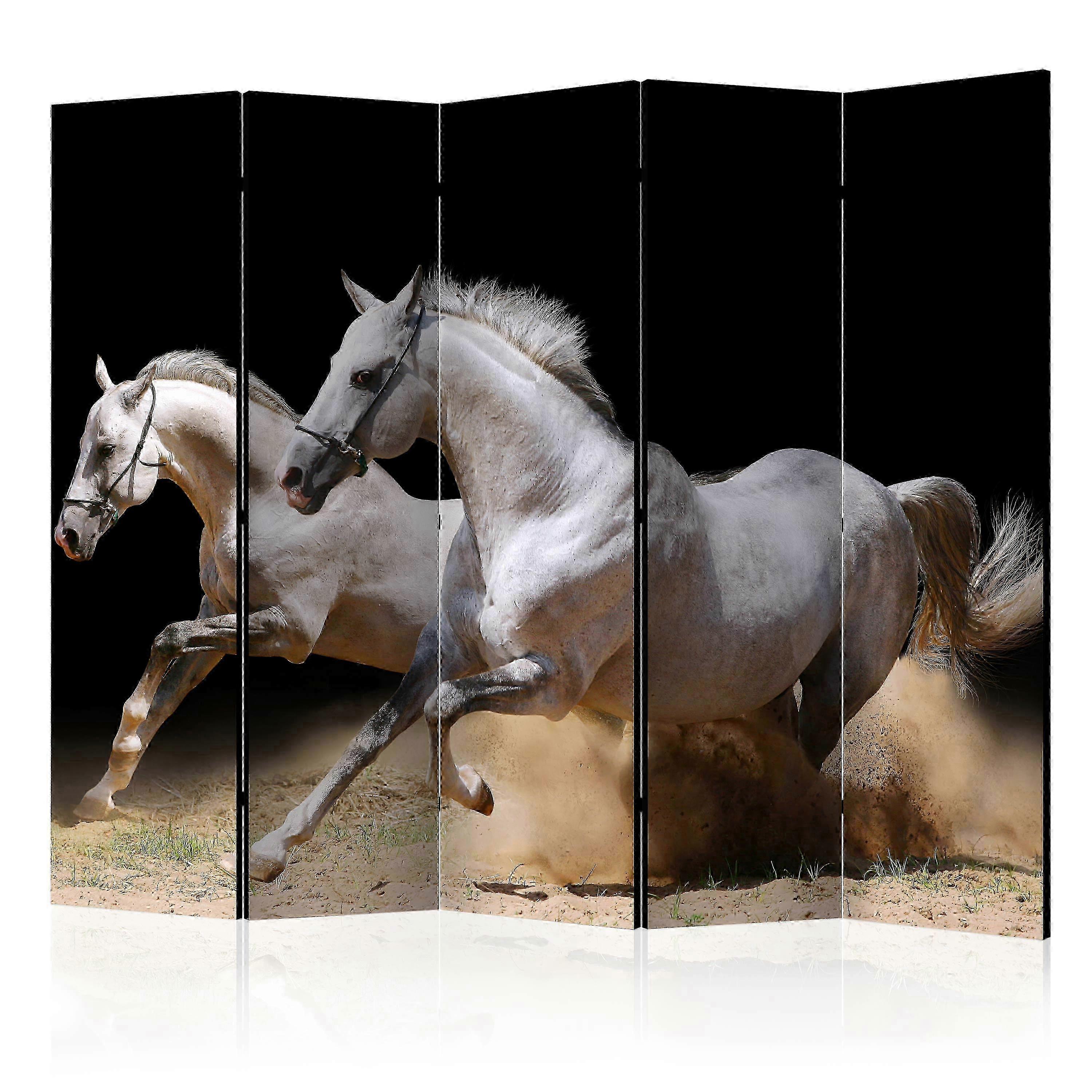 Divisor de Quarto - Cavalos galopando na areia II