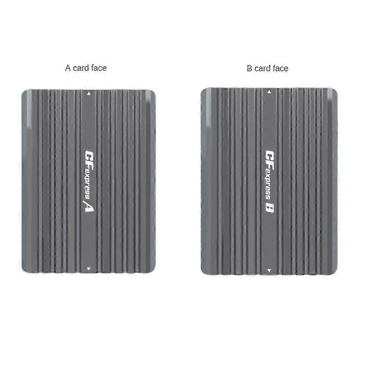 Portable Type C To Cfexpress B Cfexpress A Reader Drive-free Cfexpress Tyep B Card Reader Cfexpress Tyep A Card Reader