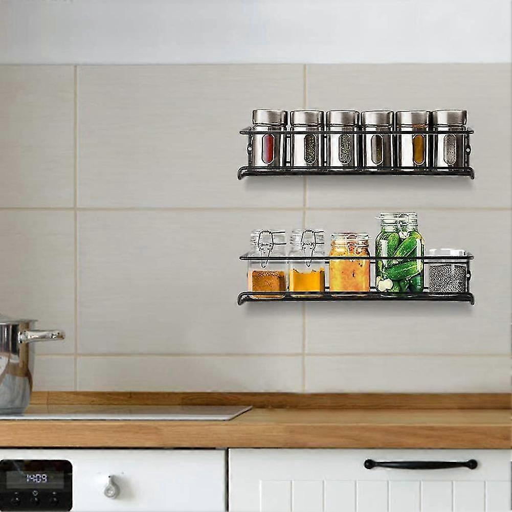 spice mount rack hanging racks organizer metal single wall