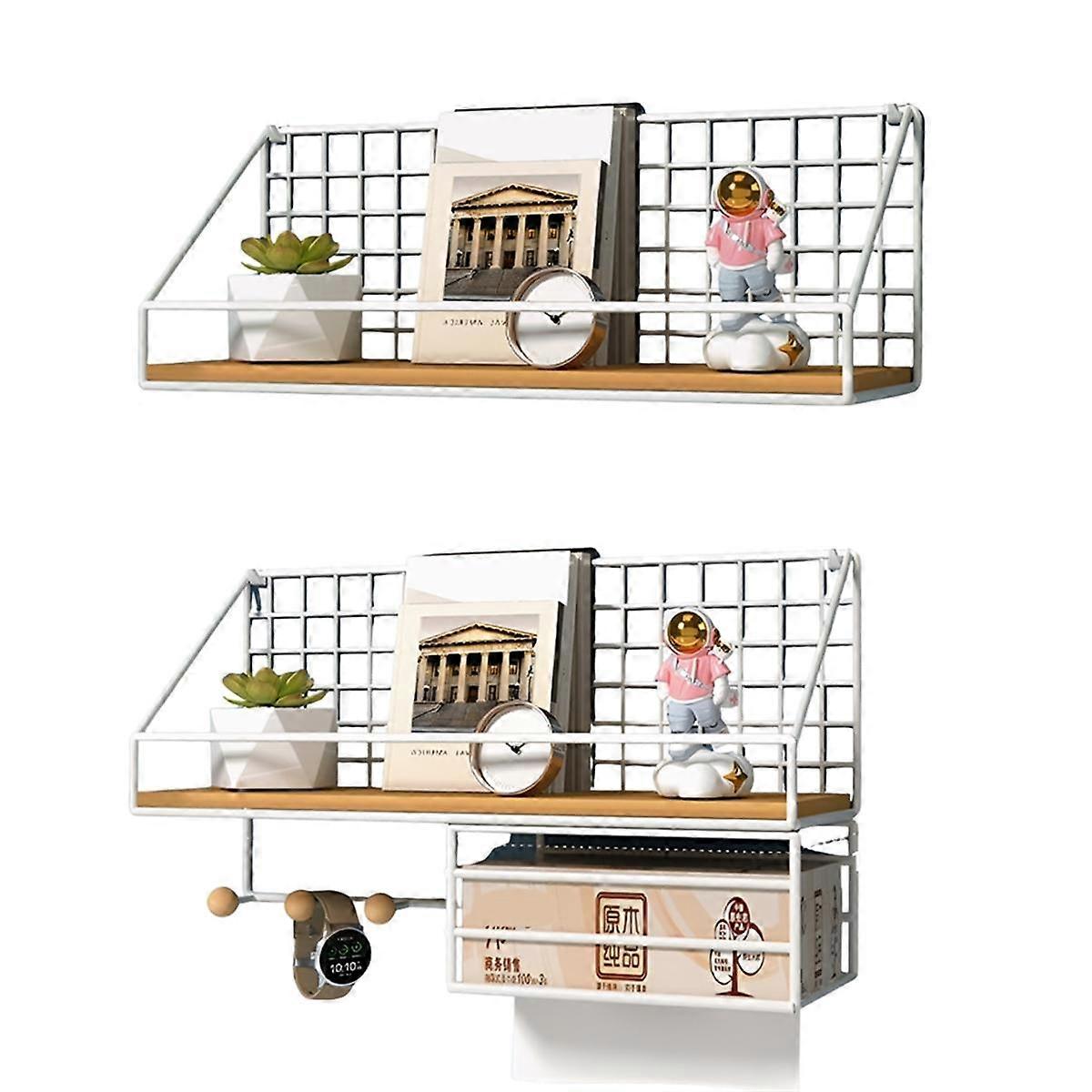 Wall Frame Floating Wall Frame Bedroom Decorative Storage Rack Suitable for Hanging Storage in th