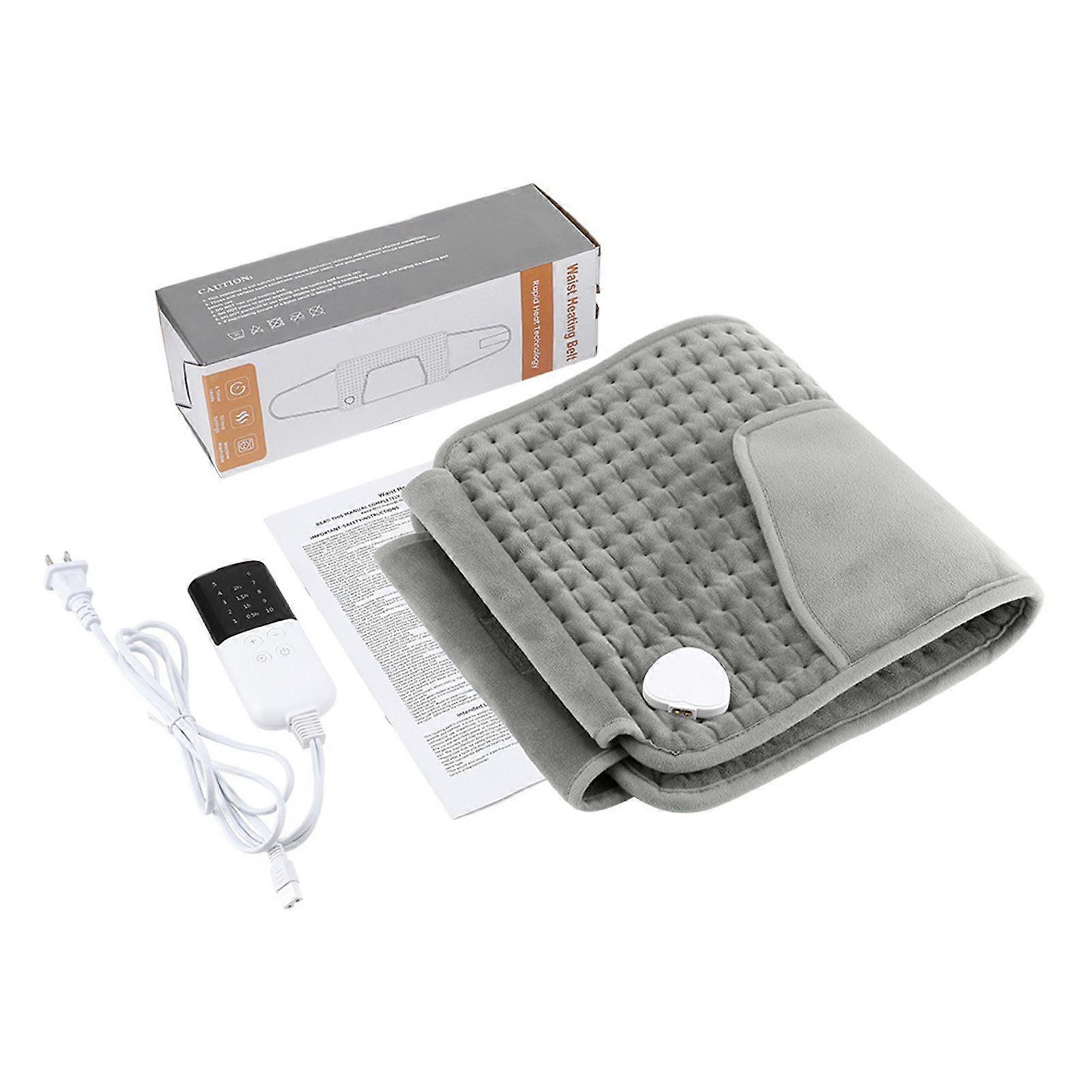 Heated Waist Pad Back Pain Relief Wraps Around Heating Pad Wearable 4 Timer 10 Heat Level Stomach Pad for Women