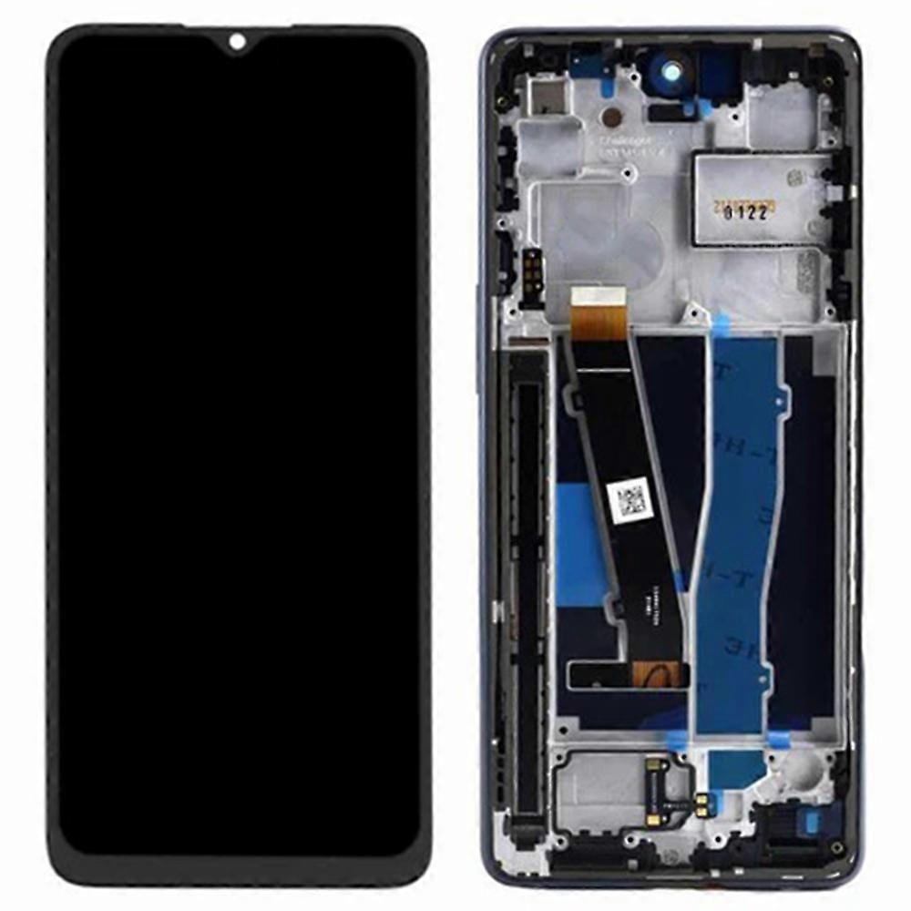 For TCL Stylus 5G T779W OEM Grade S LCD Screen and Digitizer Assembly+Frame (Without Logo)
