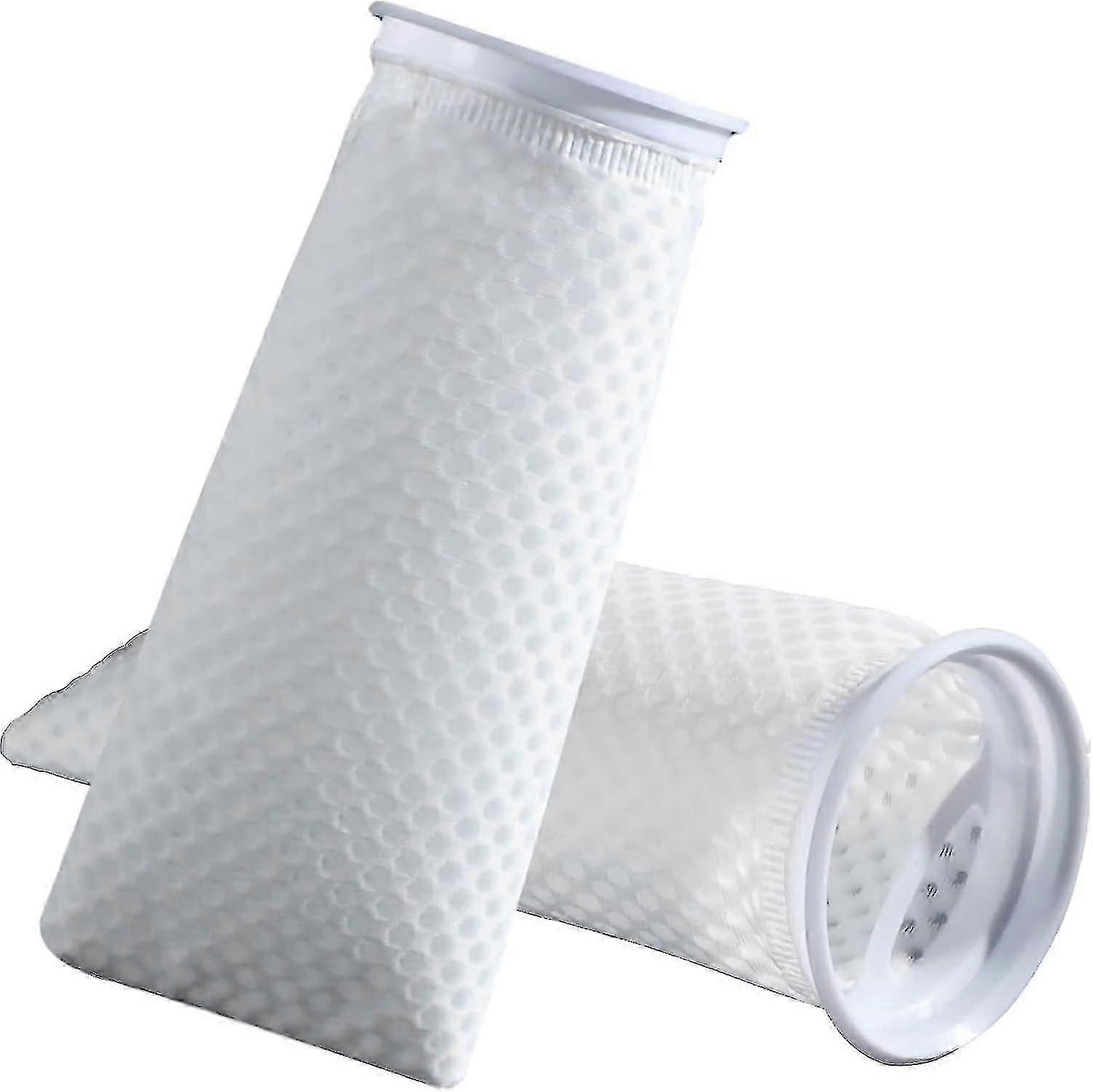 4-Zoll-Filtersocken für Meerwasseraquarien Ring-Aquarien-Filtersocke Verwendung in Sumpf-Verflows (2er-Pack) - Q37/YY
