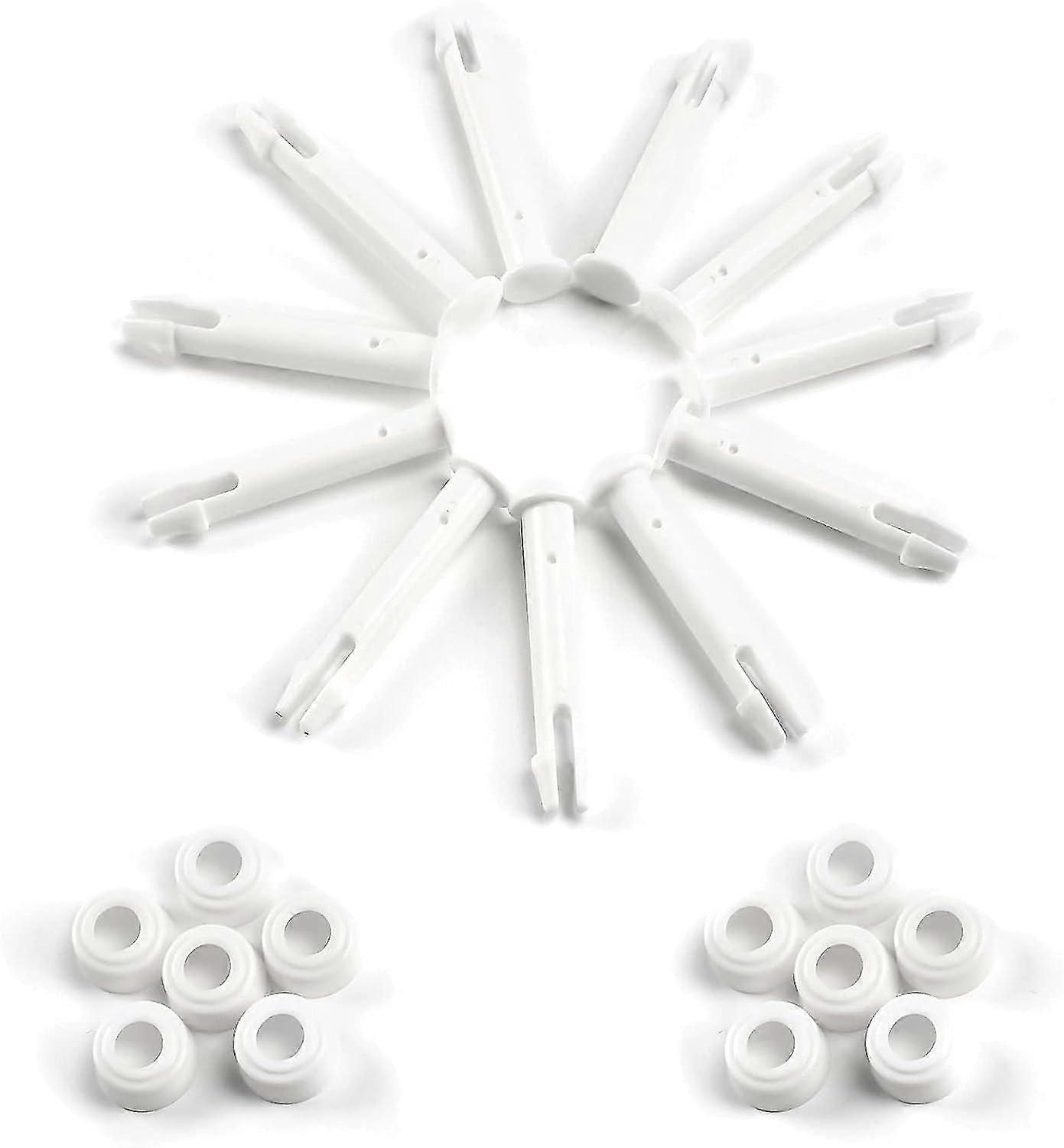 12 Pieces Plastic Pin, Intex Pool Spare Parts, Plastic Pin Pool, F (6cm)