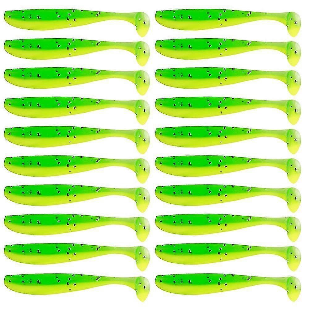 20 Sets Of T-tail Sub Soft Bait For Fishing Of Soft Insects 5.5cm A