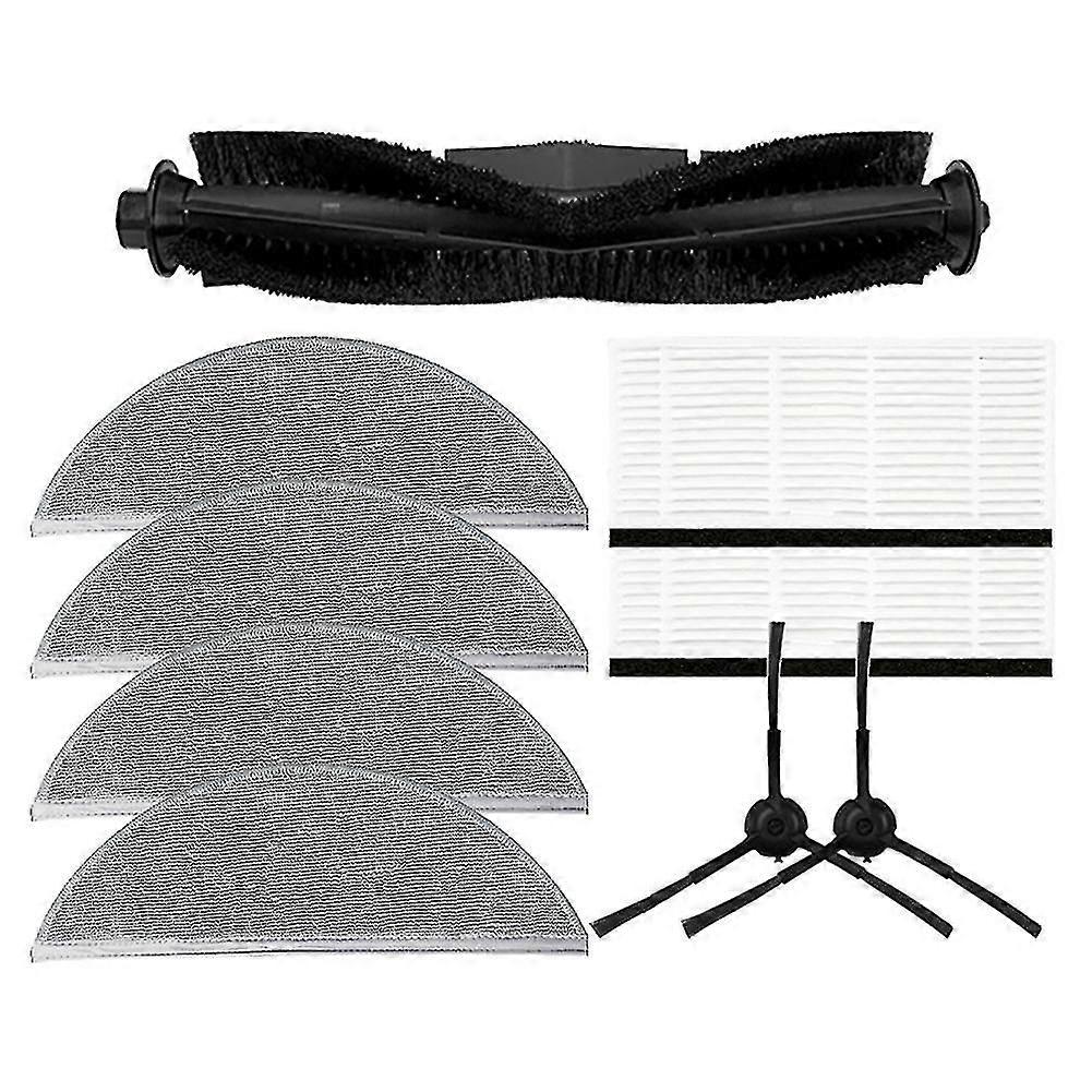 Rolling Main Brush Side Brushes Hepa Filters Mop Cloth