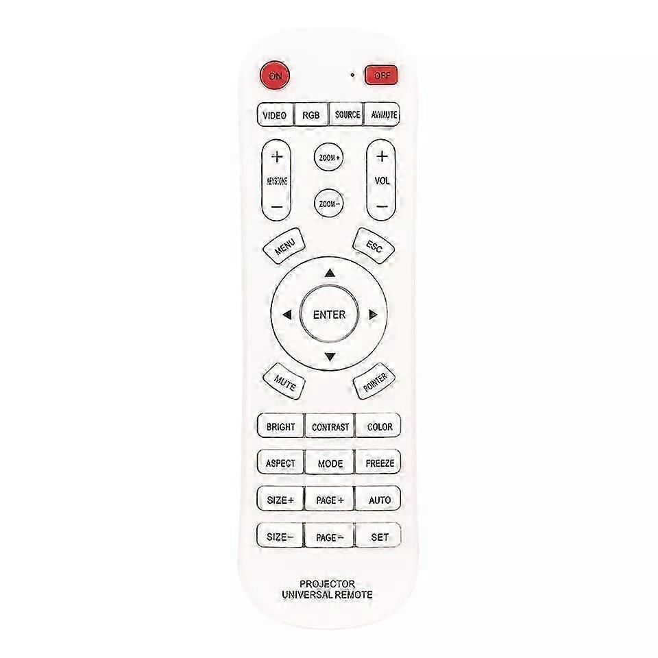 New Universal For Panasonic Epson Benq Dell Viewsonic Projector Remote Control