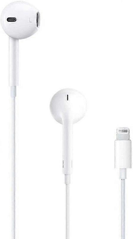 Apple avec connecteur Lightning - Blanc