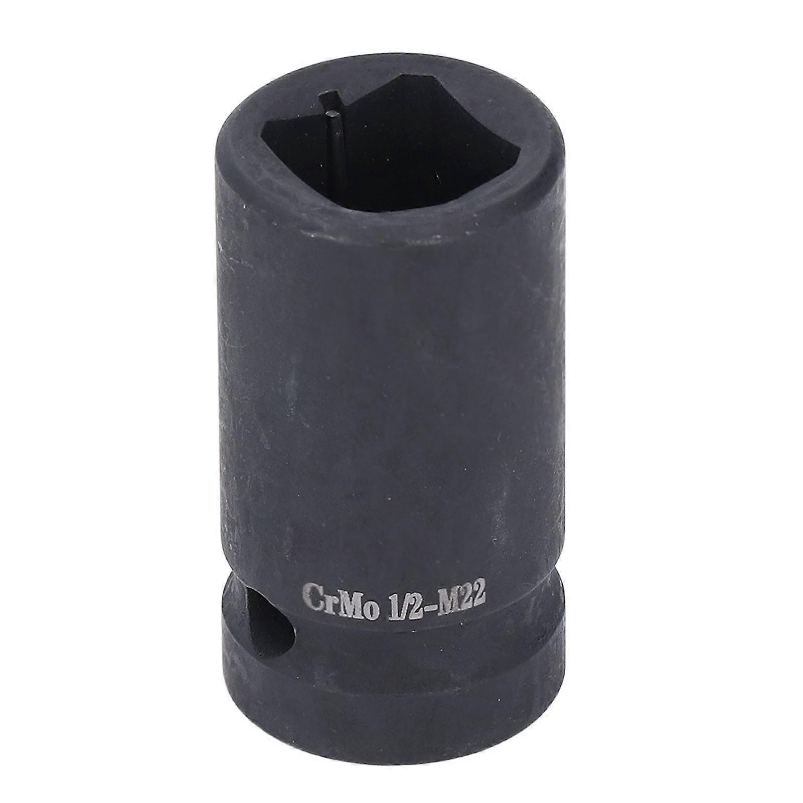 M22 CRMO 1/2" Square Drive Socket for Electric Wrench, Hex Key Accessories