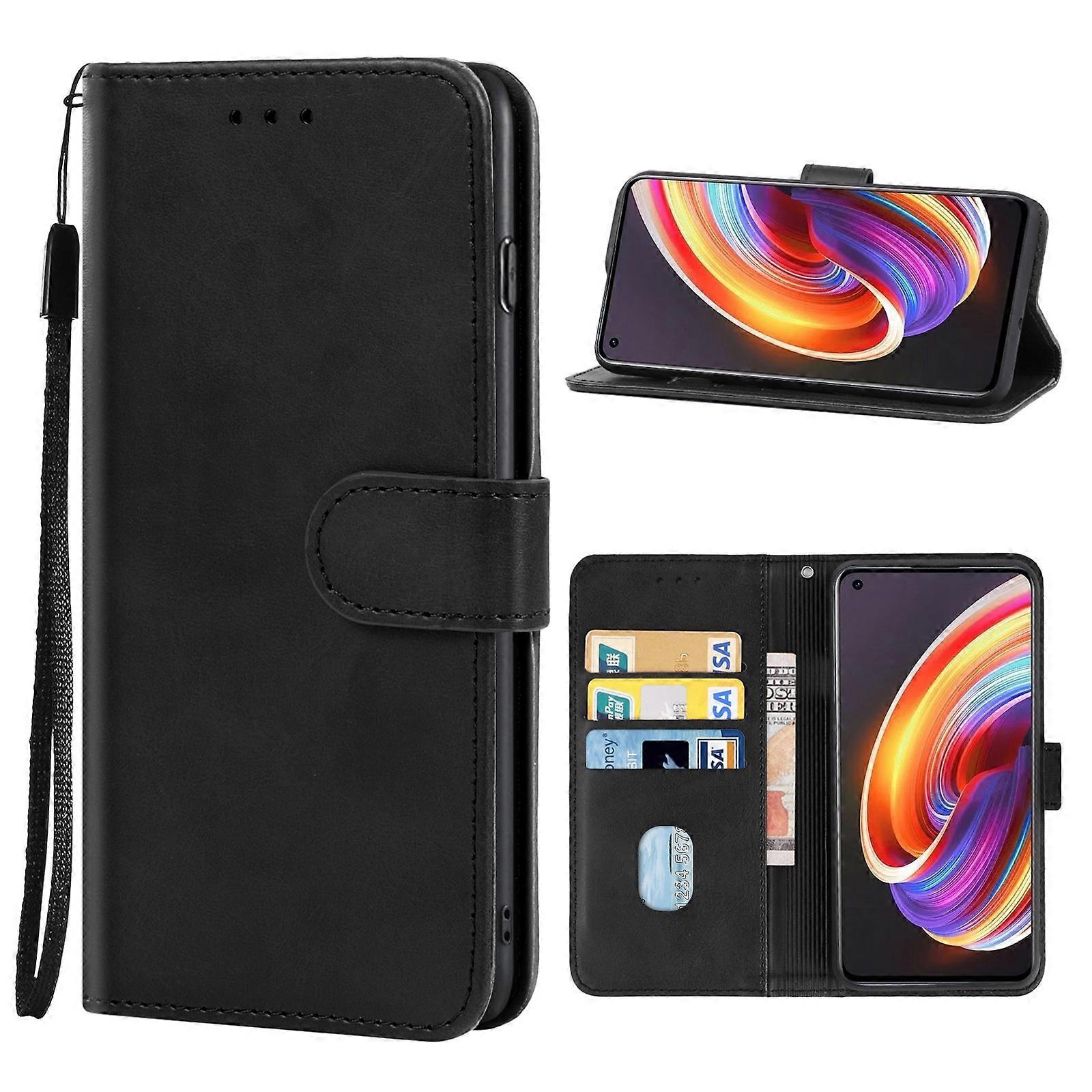 For OPPO Realme Q2 Pro Leather Phone Case