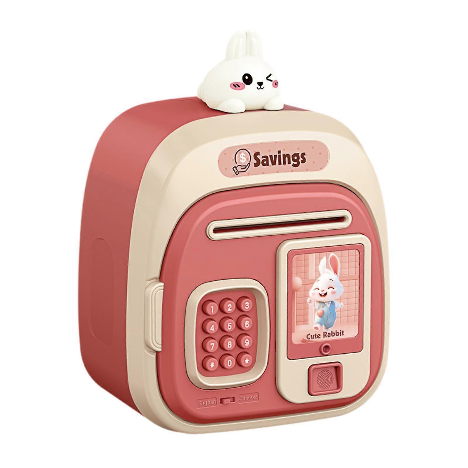 Electronic Piggy Bank Large Capacity Money Box Children Password Deposit and