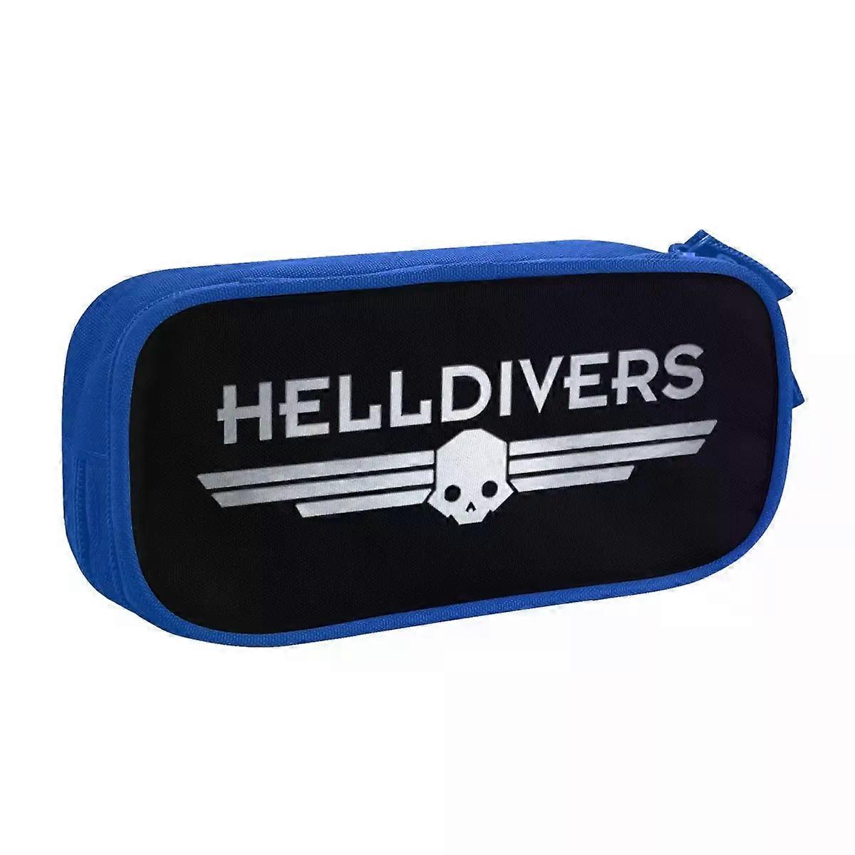 c3117 קלאסי Helldivers משחק קלמר קופסת עט קופסת ילדים שקיות אחסון גדולות בית הספר pam1922
