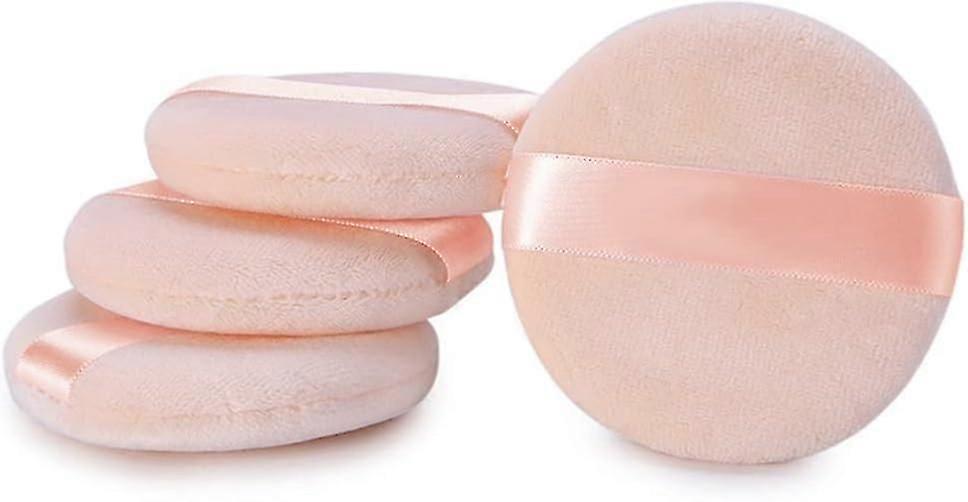 Makeup Puff Soft Sponge Foundation Makeup Tools 7cm, 4-Pack