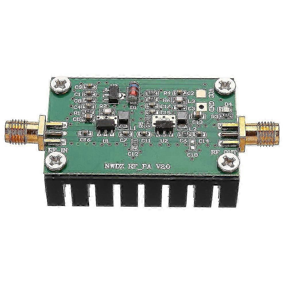 2MHz-700MHZ RF Power Amplifier Broadband Short Wave Amplifier for HF VHF UHF FM Transmitter Radio