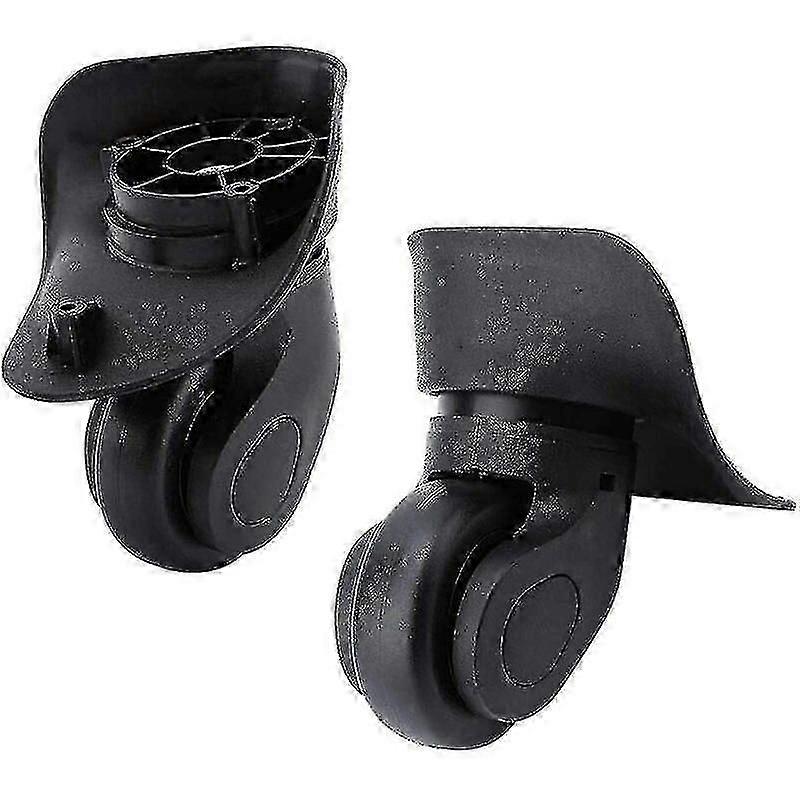 ユニバーサルな高耐久サイレントゴム製交換用スーツケースホイール（ペア）サムソナイト プラチナ ラゲッジスーツケース交換修理