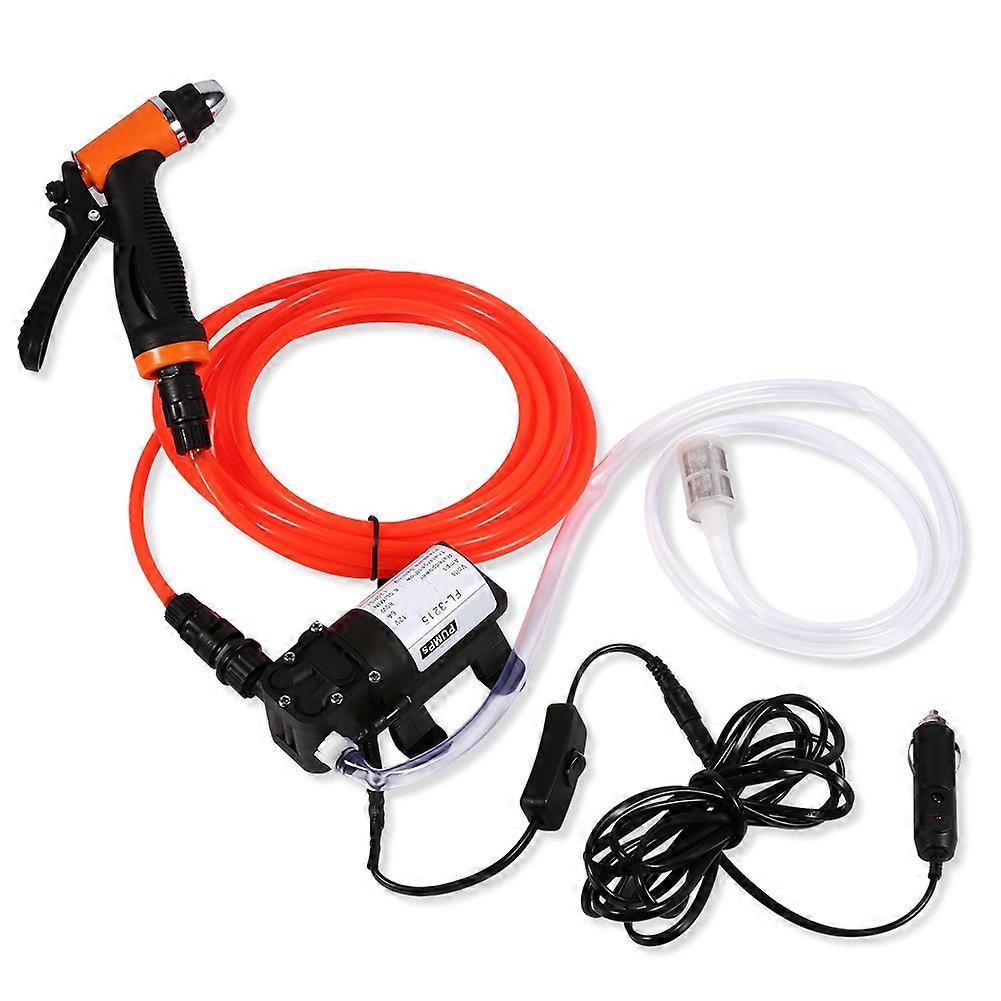 12V High Pressure Self-Priming Car Cleaning Water Pump Kit with Quick Connect Nozzle and Electric Washer Specifications