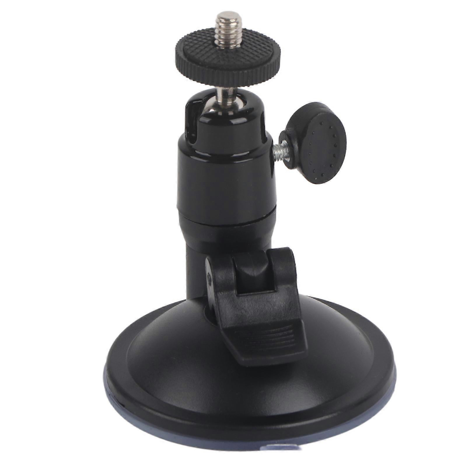 Universal Adjustable Alloy & Plastic Car Suction Cup Mount Adapter (Black)