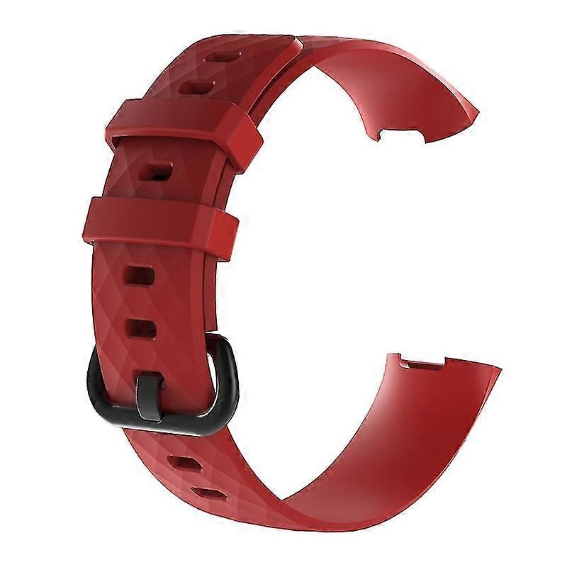 Luxury Silicone Band for Fitbit Charge 4/3: Waterproof Fashion Strap, Durable Soft Comfort Fit with Multi-Color Options