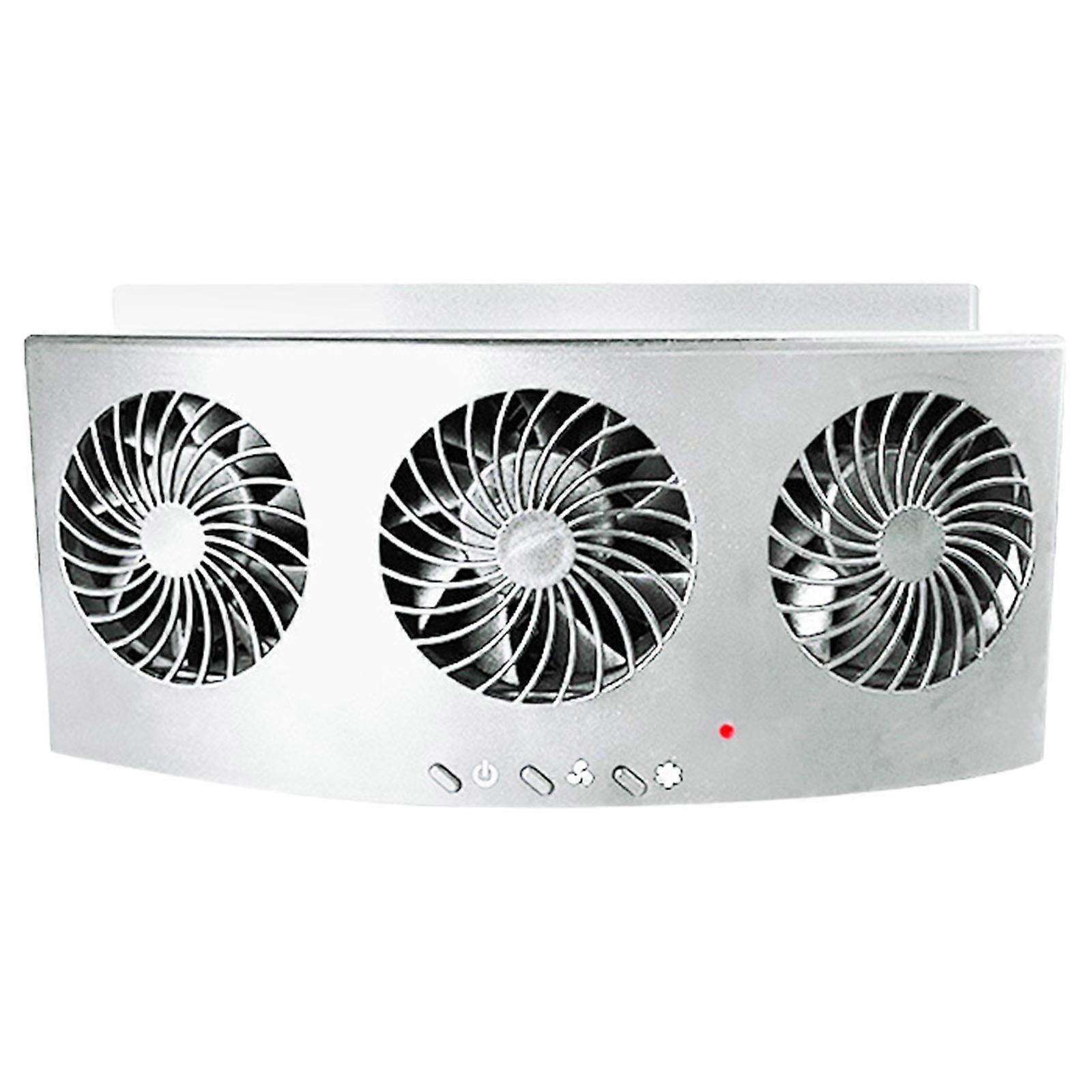 Universal Efficient Car Window Exhaust Fan for Improved Air Quality & Temperature Control Ensuring Comfortable Commutes