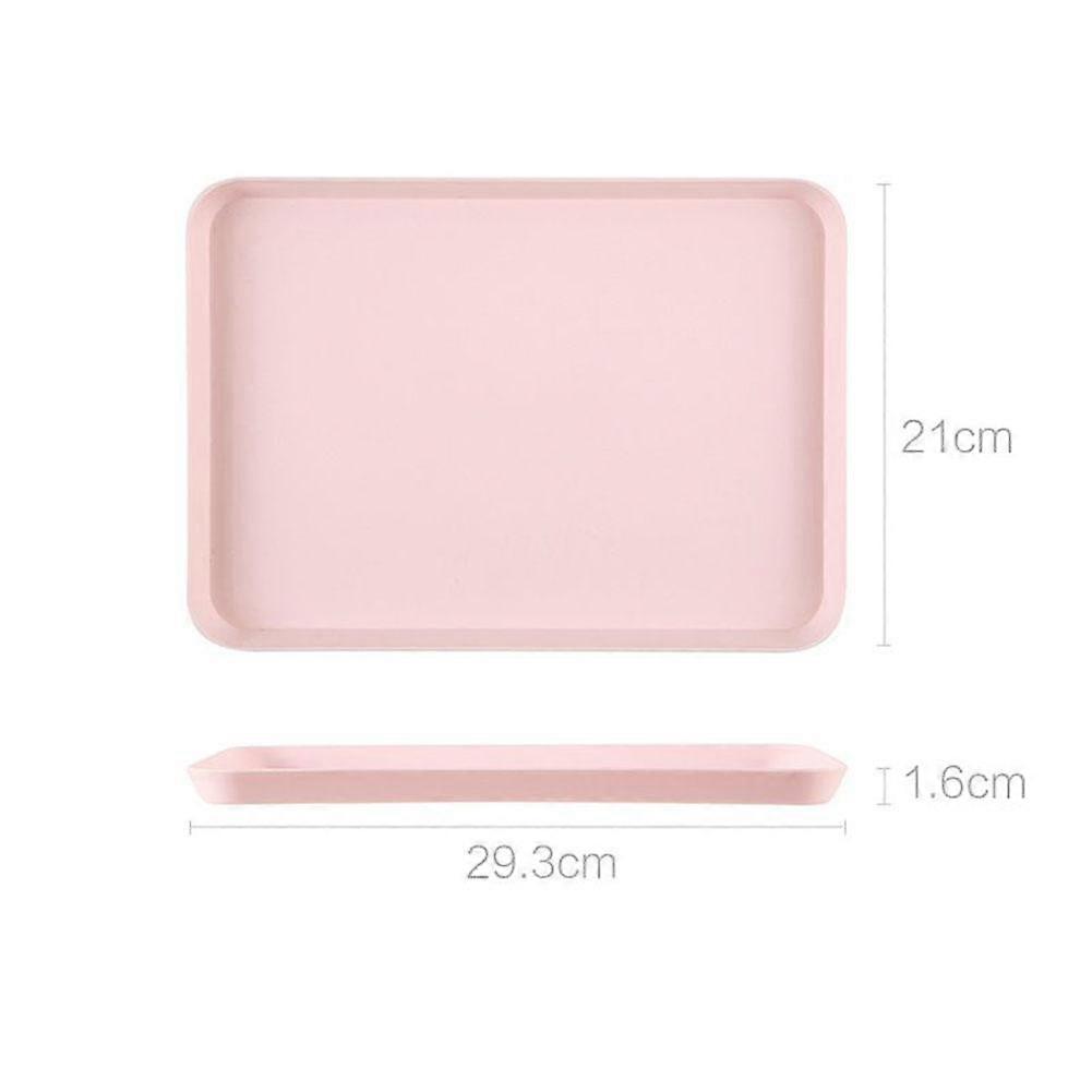 Stable Environmentally Dining Bar Heat-Resistant Trays Dinner Plate