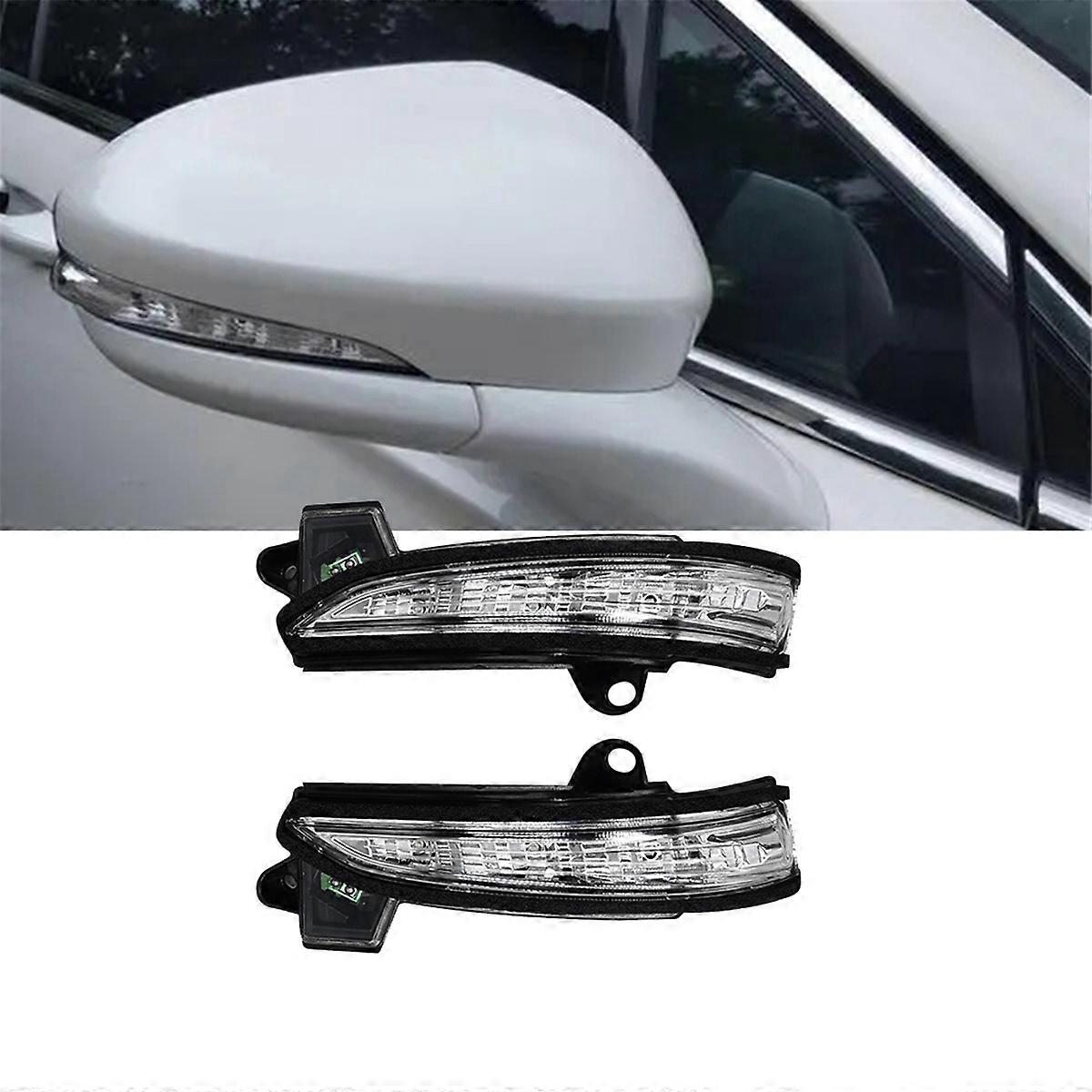 1Pair Rearview Mirror Turn Signal LED Indicator Light For Mondeo
