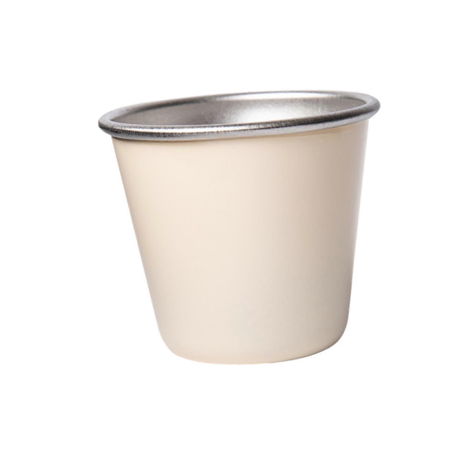 Stainless Steel Cup, Metal Drinking Glasses Stackable Multifunctional Durable