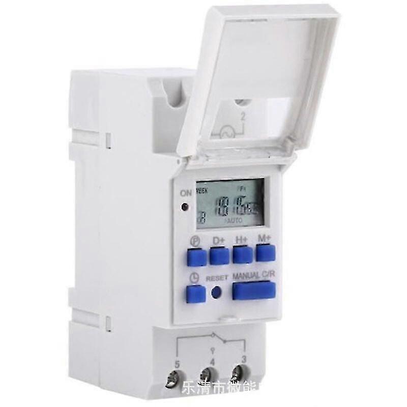 Digital Weekly Timer Din Rail Timer Digital Weekly Timer Electronic Programmable Timer 15A (AC220V)