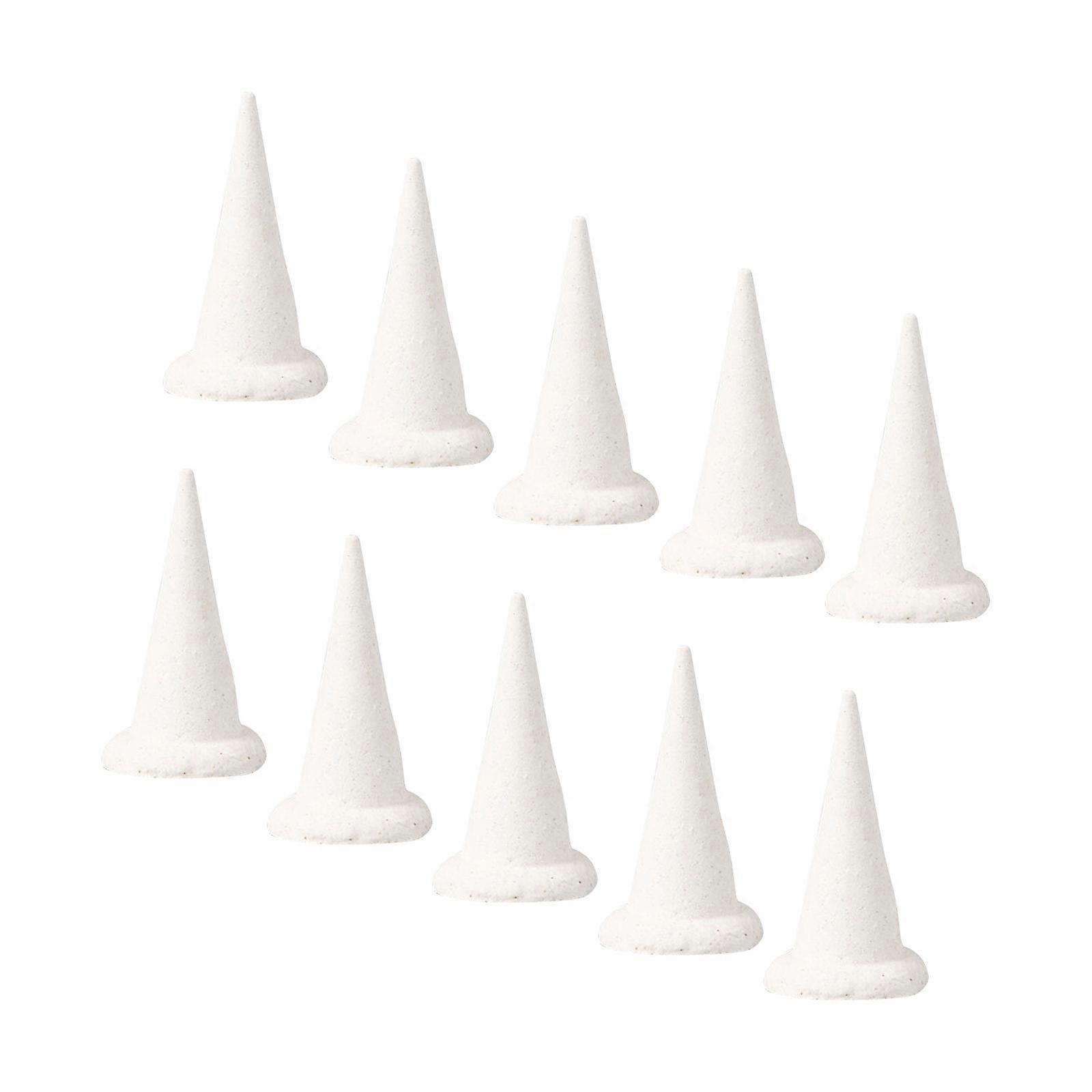 10Pcs Ceramic Refractory Support Nails Clay Firing Support Nails Aluminum Oxide