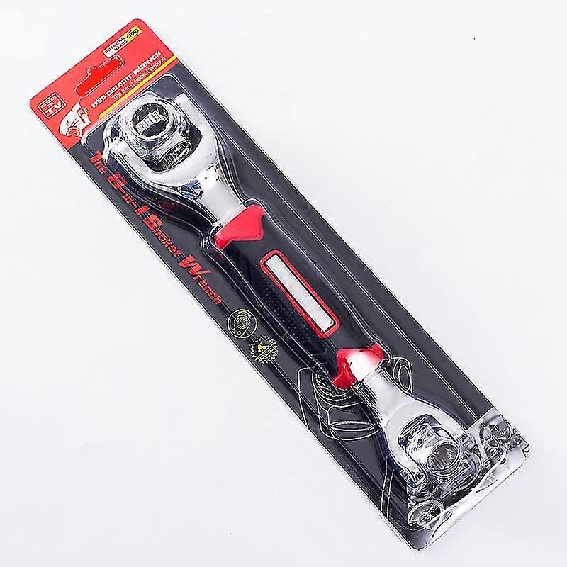 Socket Wrench,Socket Wrench Multi-function Wrench with 360 Degree Rotating Head Multi-functional Universal Wrench Multi-head Rotating Universal Wrench