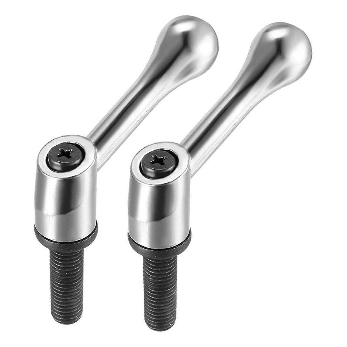 M12 X 40mm Handle Adjustable Clamp Lever Threaded Button Ratchet Male Threaded Stud Knob Lock