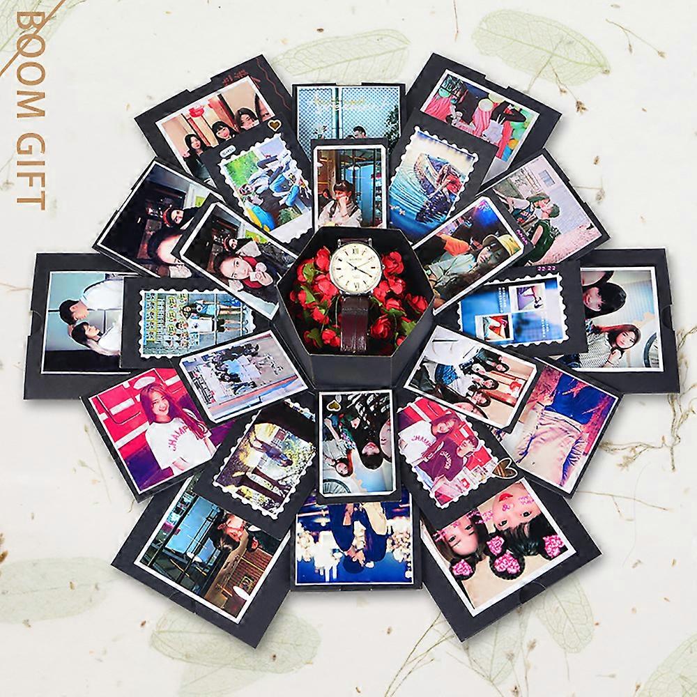 Überraschungsbox, DIY Geschenk Scrapbook