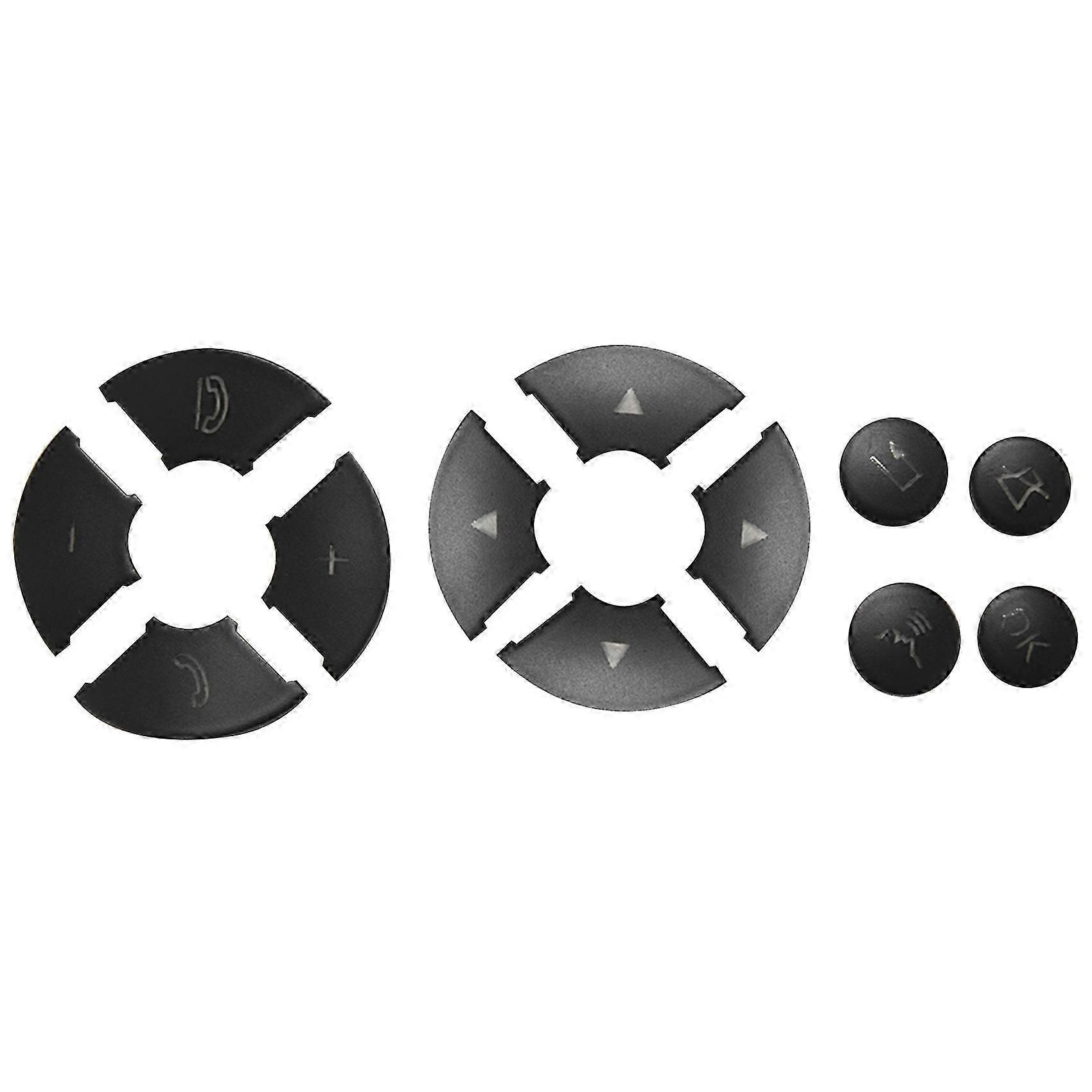 Car Steering Wheel Button Switch Trim Cover Sticker for C E S Class W204 W212 W221 X204 C200 C250