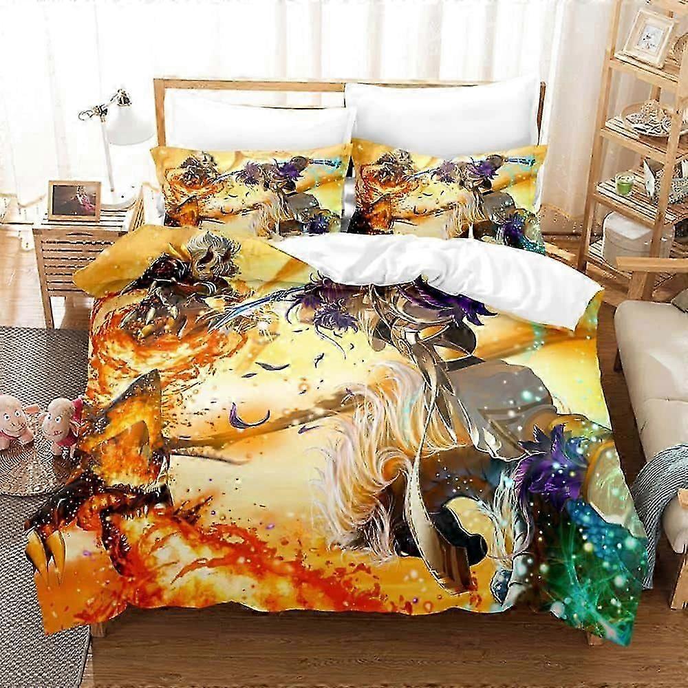 a1118 ملاءات السرير لعبة جديدة الأثير ساغا أوديسي مجموعة الفراش مفردة مزدوجة بالحجم الكامل مجموعة غطاء لحاف غرفة نوم طفل بالغ مجموعات ملاءات سرير المنسوجات المنزلية iip